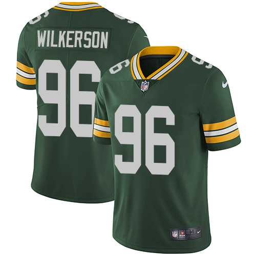 Nike Packers #96 Muhammad Wilkerson Green Team Color Men's Stitched NFL Vapor Untouchable Limited Jersey - Click Image to Close